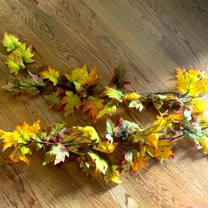 Fall leaves decor